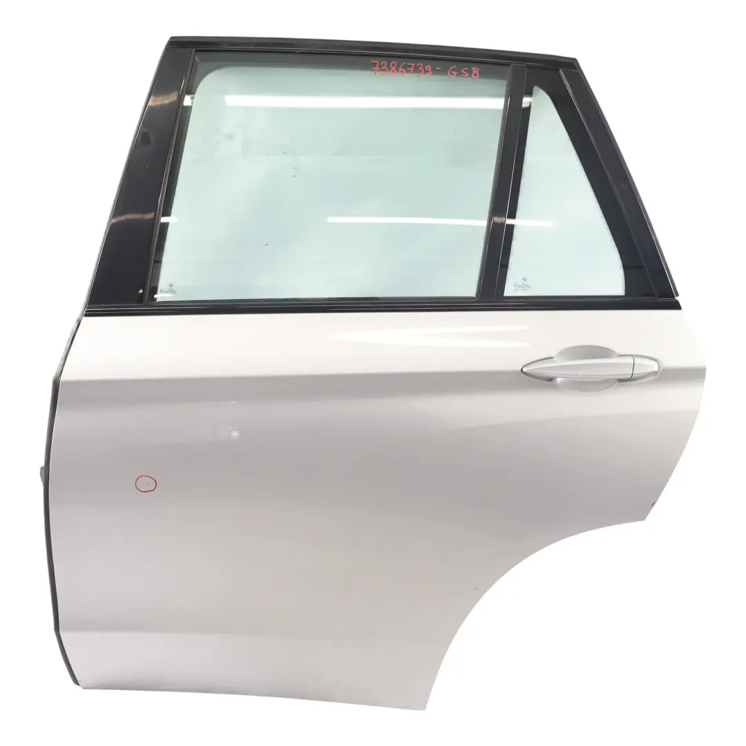 BMW X5 F15 Tür hinten links Glacier Silver Metallic - A83 - SKU 7386739-GSB - Teilenummer 7386739