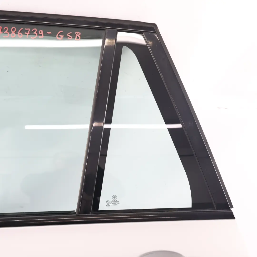 BMW X5 F15 Porte Arrière Gauche Argent Glacier Métallisé - A83 - SKU 7386739-GSB - Numéro de pièce 7386739