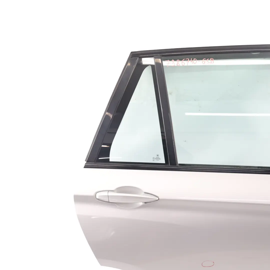 Puerta Trasera Derecha Glacier Silber Silver Metallic A83 para BMW X5 F15 con número de pieza 7386740 BMW X5 F15 Puerta Trasera Derecha Glacier Silber Silver Metallic A83 - SKU 7386740-GSB - Número de pieza 7386740