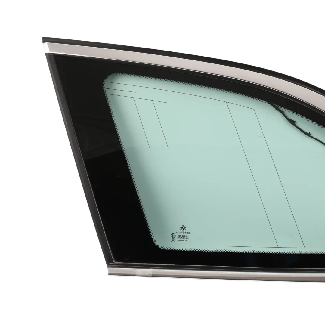 Side Window Glass Fixed Quarter ESG AS2 Rear Left N/S to BMW G31 Touring with Part number 7387463 BMW G31 Touring Side Window Glass Fixed Quarter ESG AS2 Rear Left N/S - SKU 7387463 - Part number 7387463