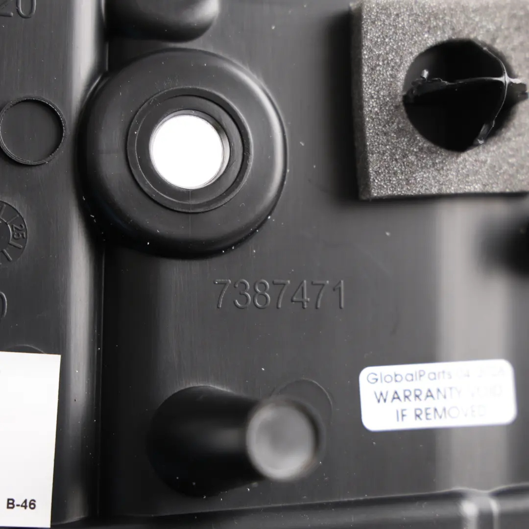 BMW G31 Rear Boot Trunk Device Cover Panel Bracket Left N/S - SKU 7387471 - Part number 7387471
