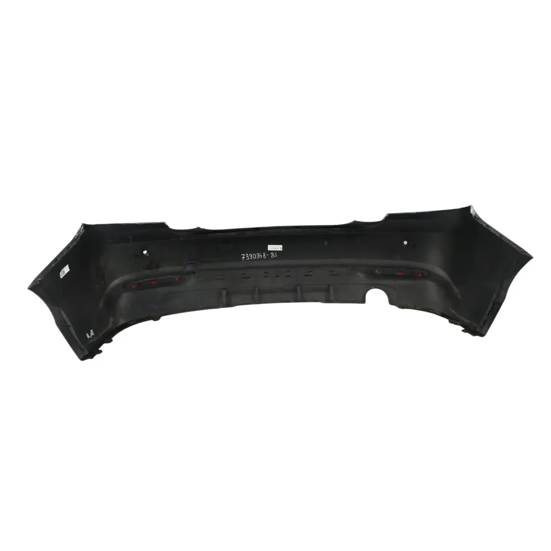 BMW F22 F23 Rear Bumper Sport Line Trim Panel Black Sapphire Metallic - 475 - SKU 7390348-BS - Part number 7390348