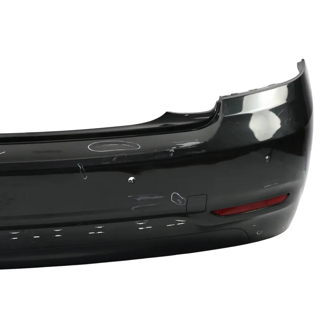 BMW F22 F23 Rear Bumper Sport Line Trim Panel Black Sapphire Metallic - 475 - SKU 7390348-BS - Part number 7390348