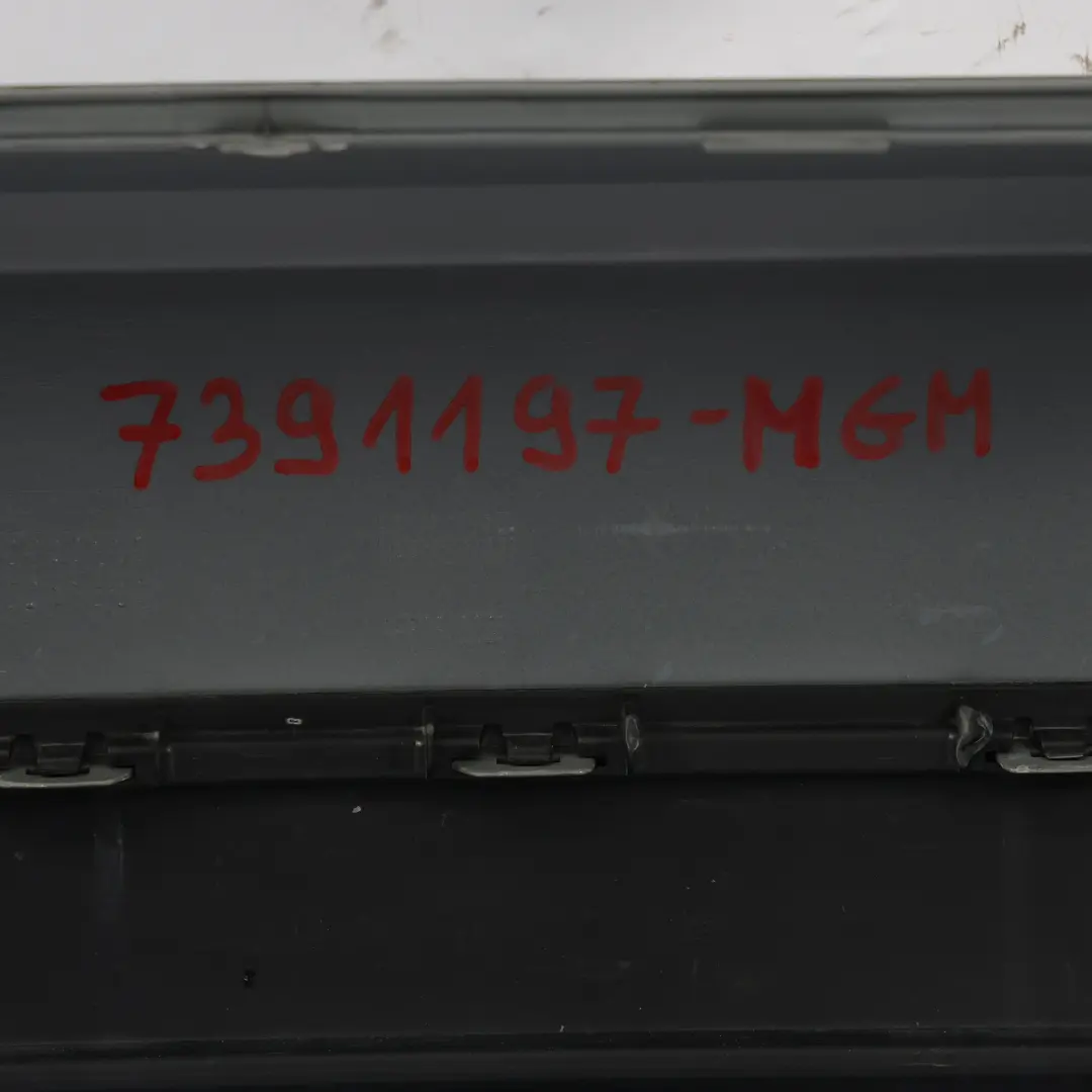 Mini F60 Countryman Parachoques Trasero Panel PDC Completo Gris Moonwalk B71 - SKU 7391197-MGM - Número de pieza 7391197