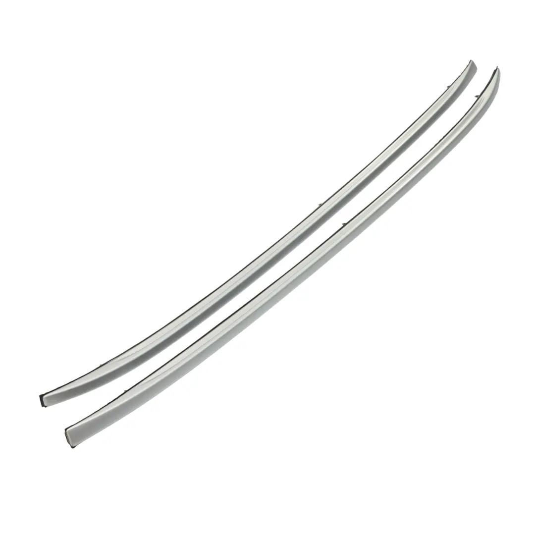 Left Right N/O/S Roof Railing Rack Moulding Trim Silver Set to BMW G31 Touring with Part number 7391711 BMW G31 Touring Left Right N/O/S Roof Railing Rack Moulding Trim Silver Set - SKU 7391711-SET - Part number 7391711