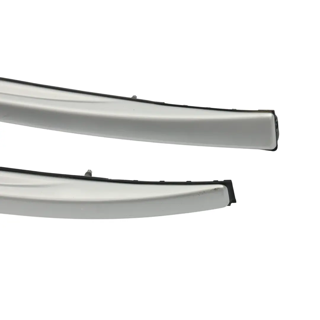 Left Right N/O/S Roof Railing Rack Moulding Trim Silver Set to BMW G31 Touring with Part number 7391711 BMW G31 Touring Left Right N/O/S Roof Railing Rack Moulding Trim Silver Set - SKU 7391711-SET - Part number 7391711