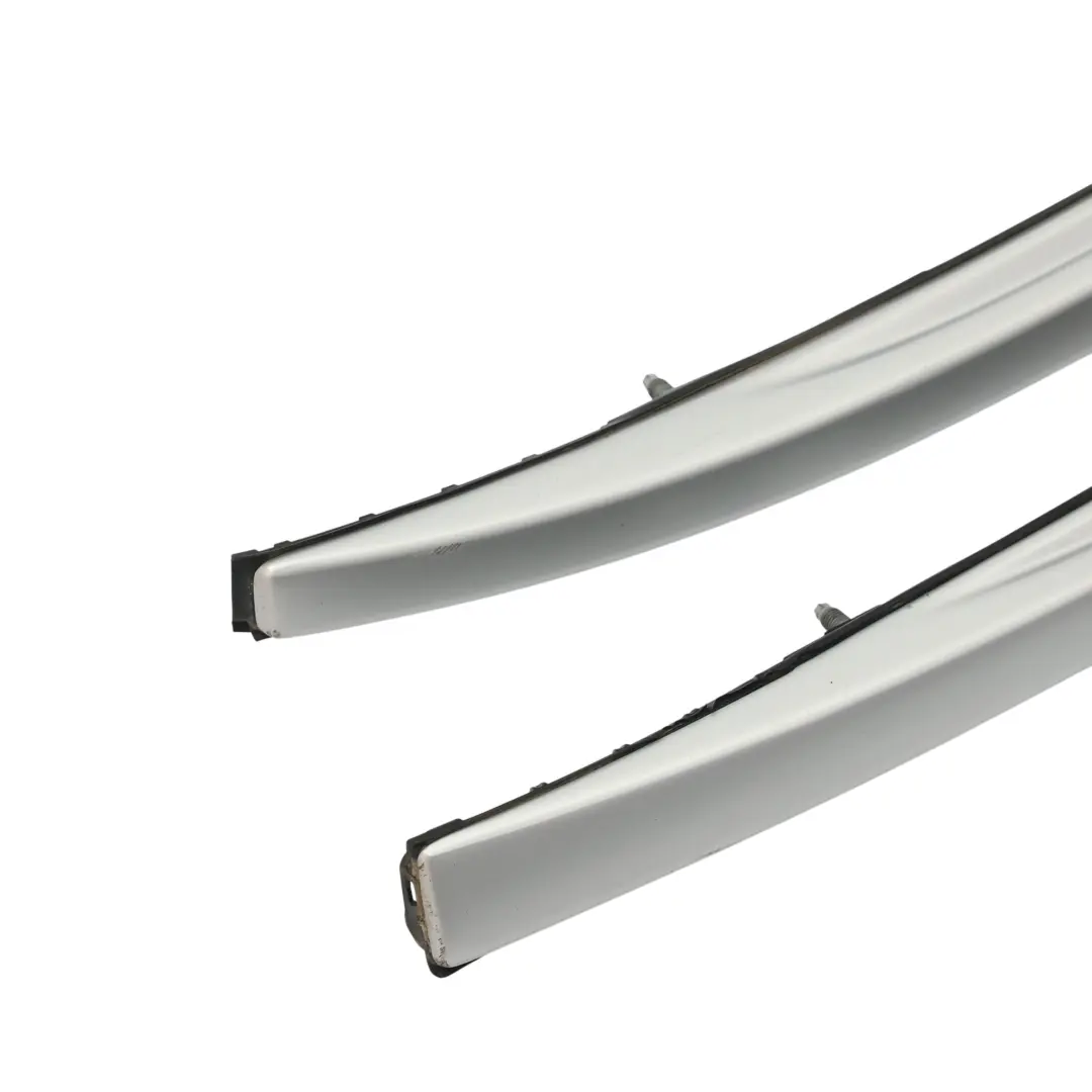 BMW G31 Touring Left Right N/O/S Roof Railing Rack Moulding Trim Silver Set - SKU 7391711-SET - Part number 7391711
