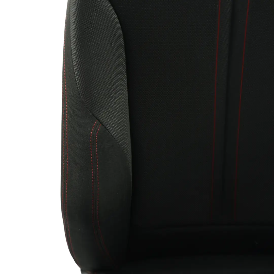 Front Seat Sport Left N/S Fabric Cloth Anthracite Red to BMW F30 LCI with Part number 7392459 BMW F30 LCI Front Seat Sport Left N/S Fabric Cloth Anthracite Red - SKU 7392459-3 - Part number 7392459