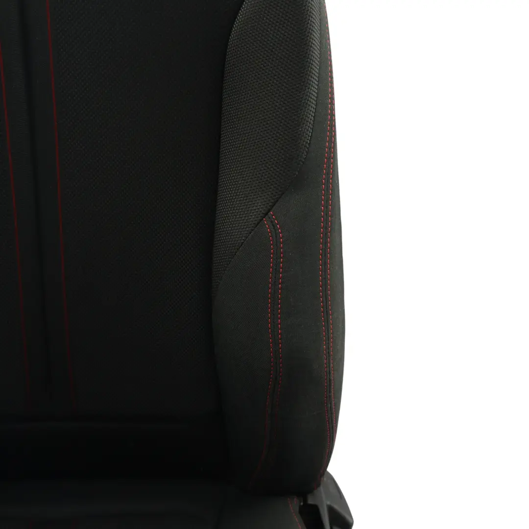 BMW F30 LCI Sedile Anteriore Sportivo Sinistro Tessuto Panno Antracite Rosso - SKU 7392459-3 - Numero di parte 7392459