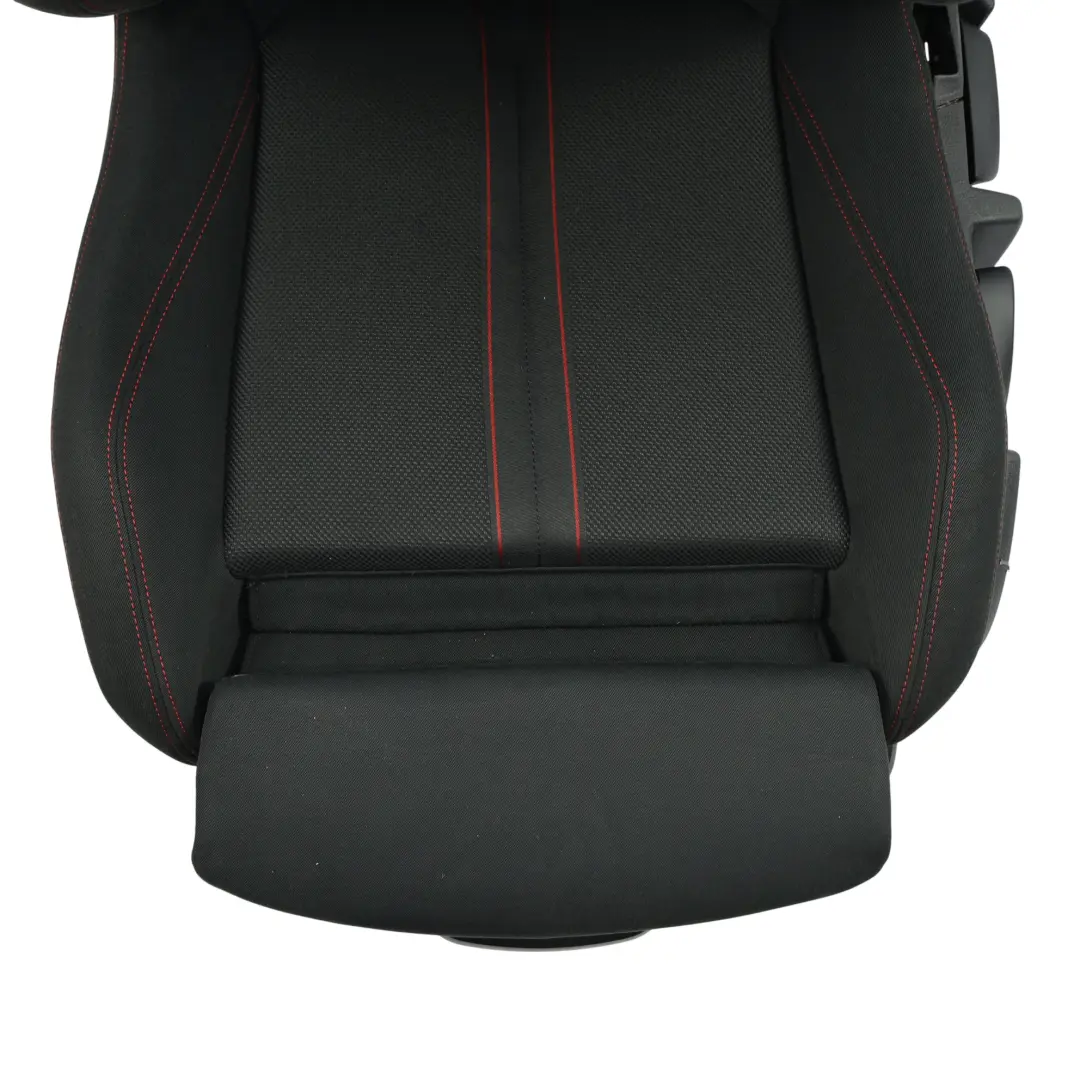 BMW F30 LCI Siège Avant Sport Gauche Tissu Tissu Anthracite Rouge - SKU 7392459-3 - Numéro de pièce 7392459