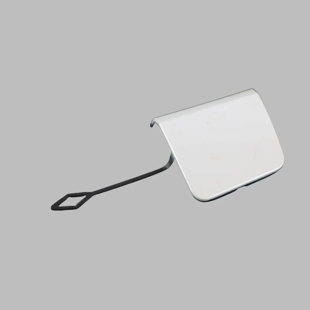 BMW F45 Rear Bumper Flap Cover Towing Eye Mineral White Metallic - A96 - SKU 7393792-MW - Part number 7393792