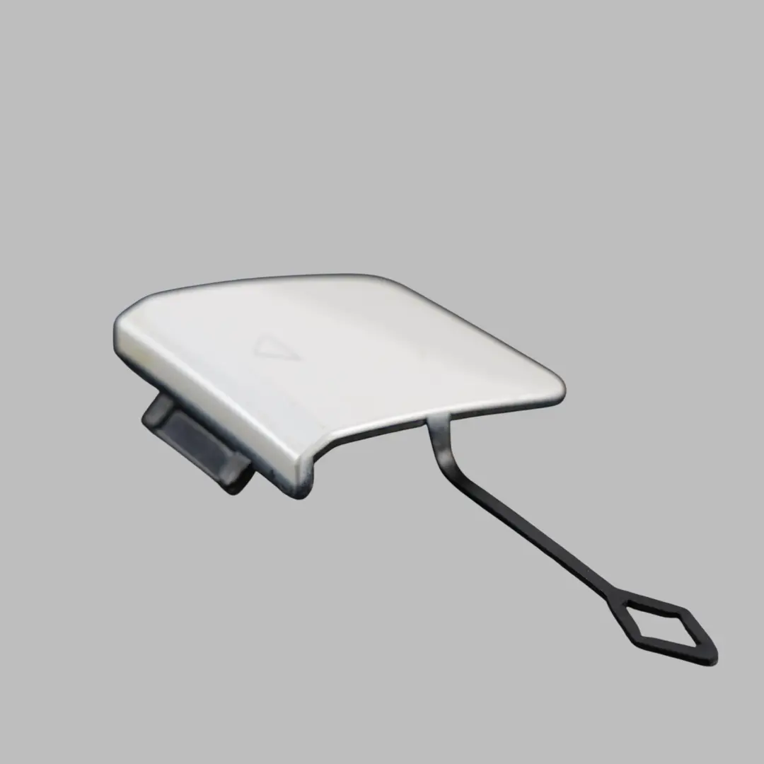 Bumper Flap Cover Towing Eye Mineral White Metallic - A96 to BMW F45 Rear with Part number 7393792 BMW F45 Rear Bumper Flap Cover Towing Eye Mineral White Metallic - A96 - SKU 7393792-MW - Part number 7393792