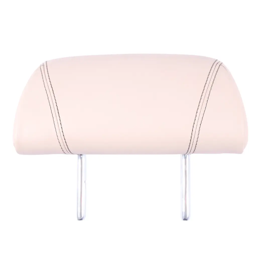 Reposacabezas Asiento Cuero Trasero Izquierdo Derecho Nappa Marfil para BMW F12 F13 con número de pieza 7399540 BMW F12 F13 Reposacabezas Asiento Cuero Trasero Izquierdo Derecho Nappa Marfil - SKU 7399540 - Número de pieza 7399540