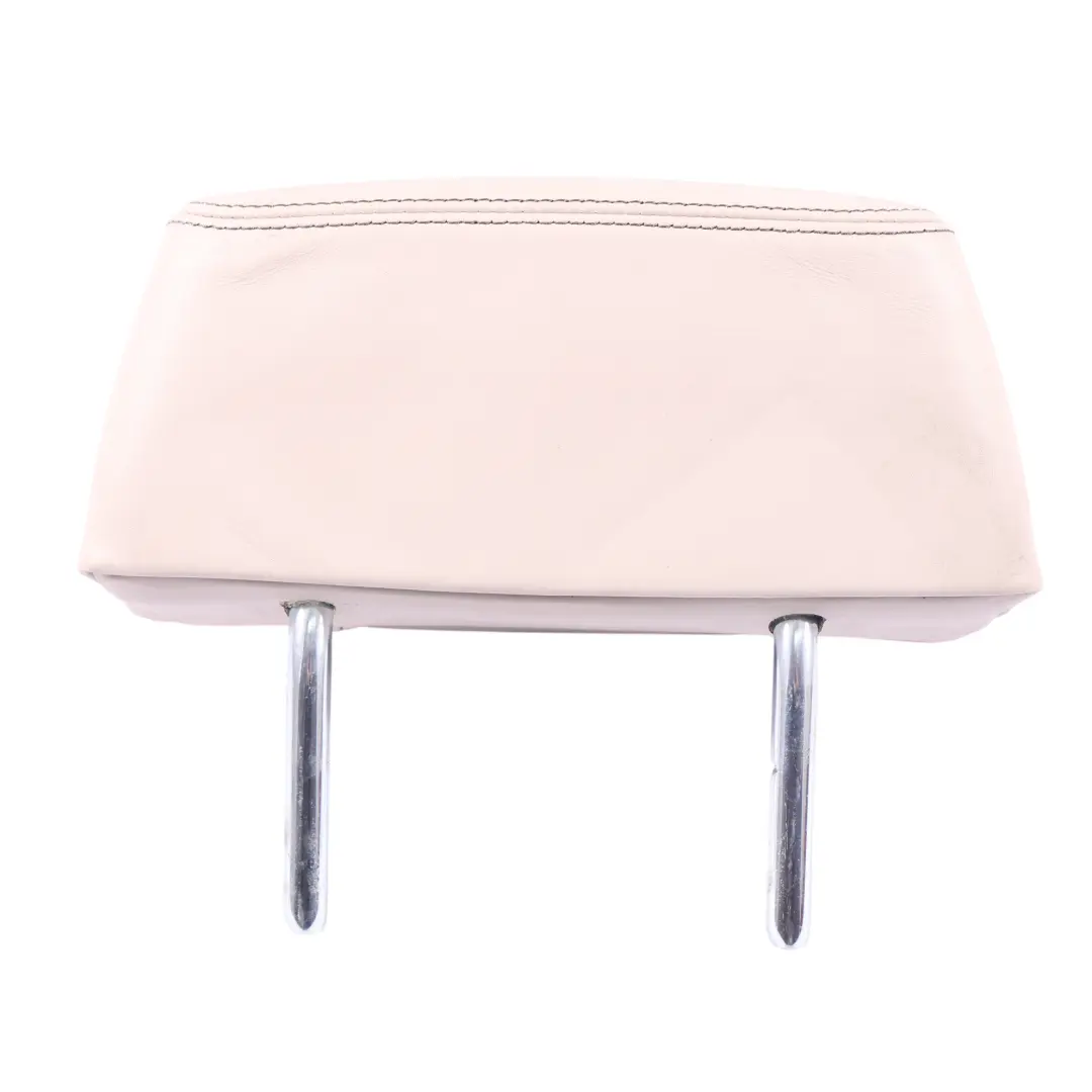 Headrest Leather Rear Left Right N/O/S Leather Nappa Ivory to BMW F12 F13 Seat with Part number 7399540 BMW F12 F13 Seat Headrest Leather Rear Left Right N/O/S Leather Nappa Ivory - SKU 7399540 - Part number 7399540
