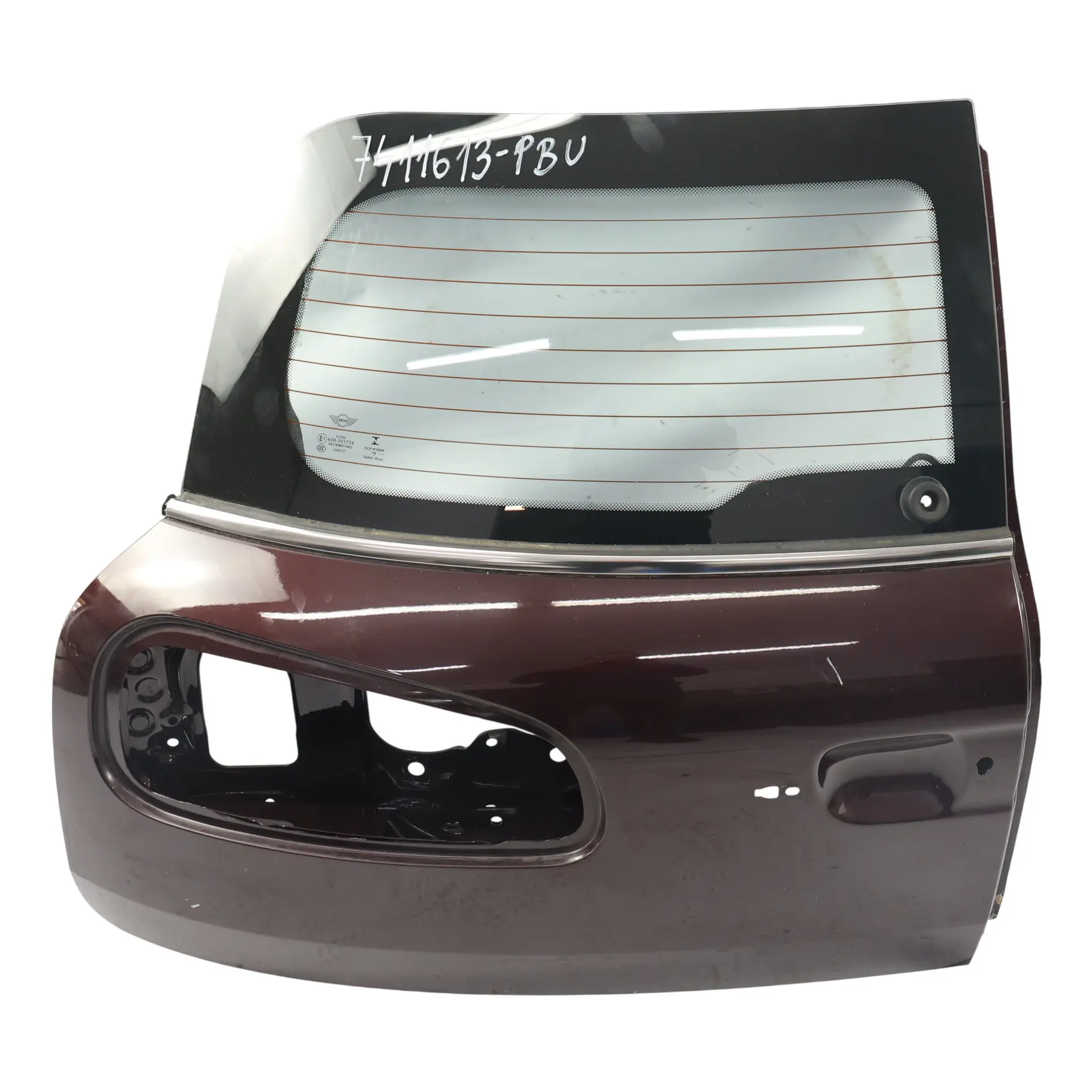 Mini Clubman F54 Hátsó Osztott Ajtó Csomagtérajtó Pure Burgundy Bal C2C