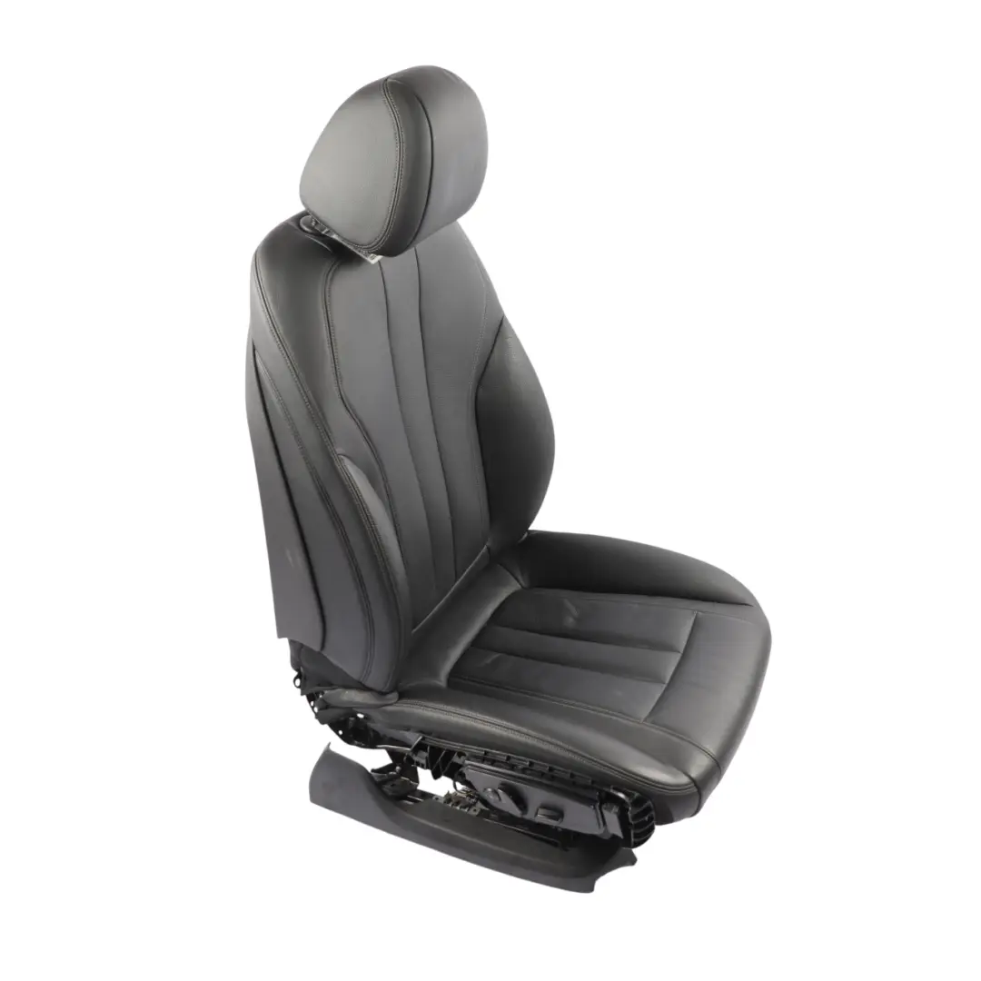BMW G30 G31 Front Seat Right O/S Heated Leather Dakota Black Interior - SKU 7412706-1 - Part number 7412706