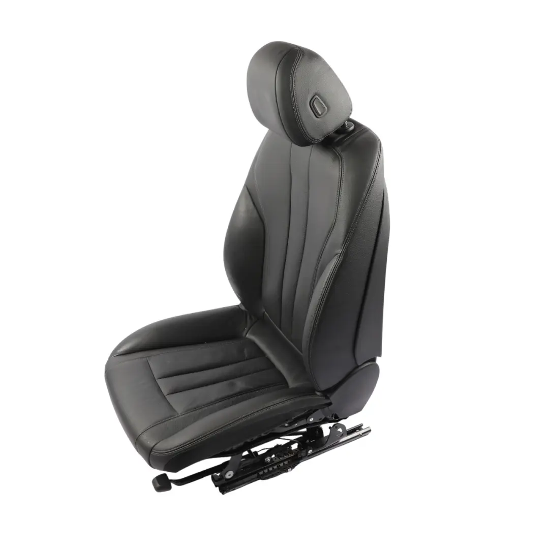 BMW G30 G31 Front Seat Right O/S Heated Leather Dakota Black Interior - SKU 7412706-1 - Part number 7412706