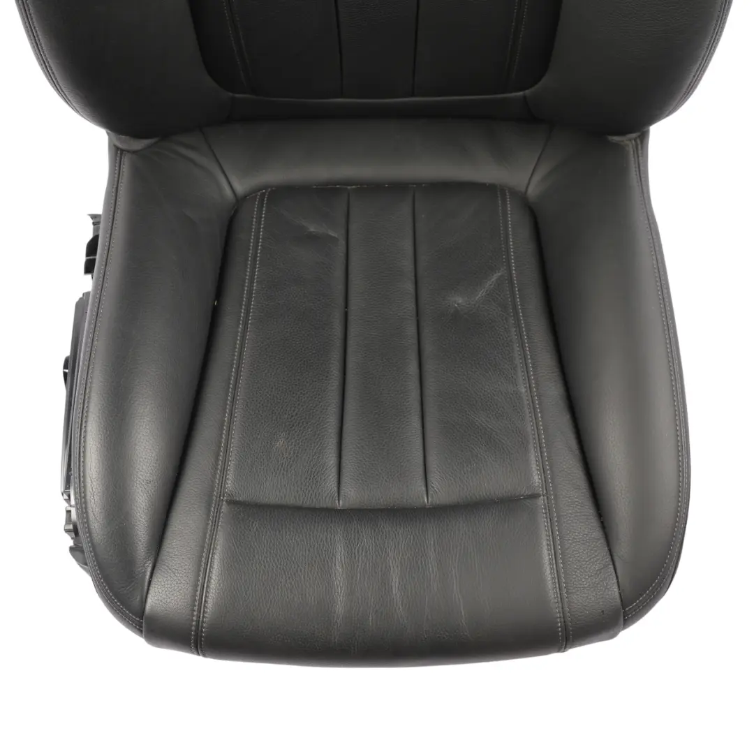 BMW G30 G31 Front Seat Right O/S Heated Leather Dakota Black Interior - SKU 7412706-1 - Part number 7412706