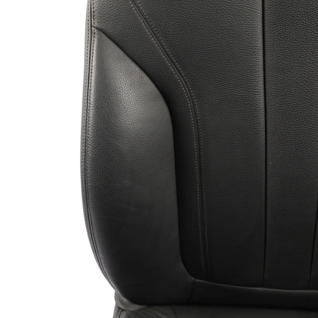 Front Seat Right O/S Heated Leather Dakota Black Interior to BMW G30 G31 with Part number 7412706 BMW G30 G31 Front Seat Right O/S Heated Leather Dakota Black Interior - SKU 7412706-1 - Part number 7412706