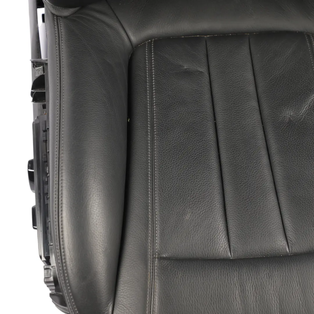 Front Seat Right O/S Heated Leather Dakota Black Interior to BMW G30 G31 with Part number 7412706 BMW G30 G31 Front Seat Right O/S Heated Leather Dakota Black Interior - SKU 7412706-1 - Part number 7412706