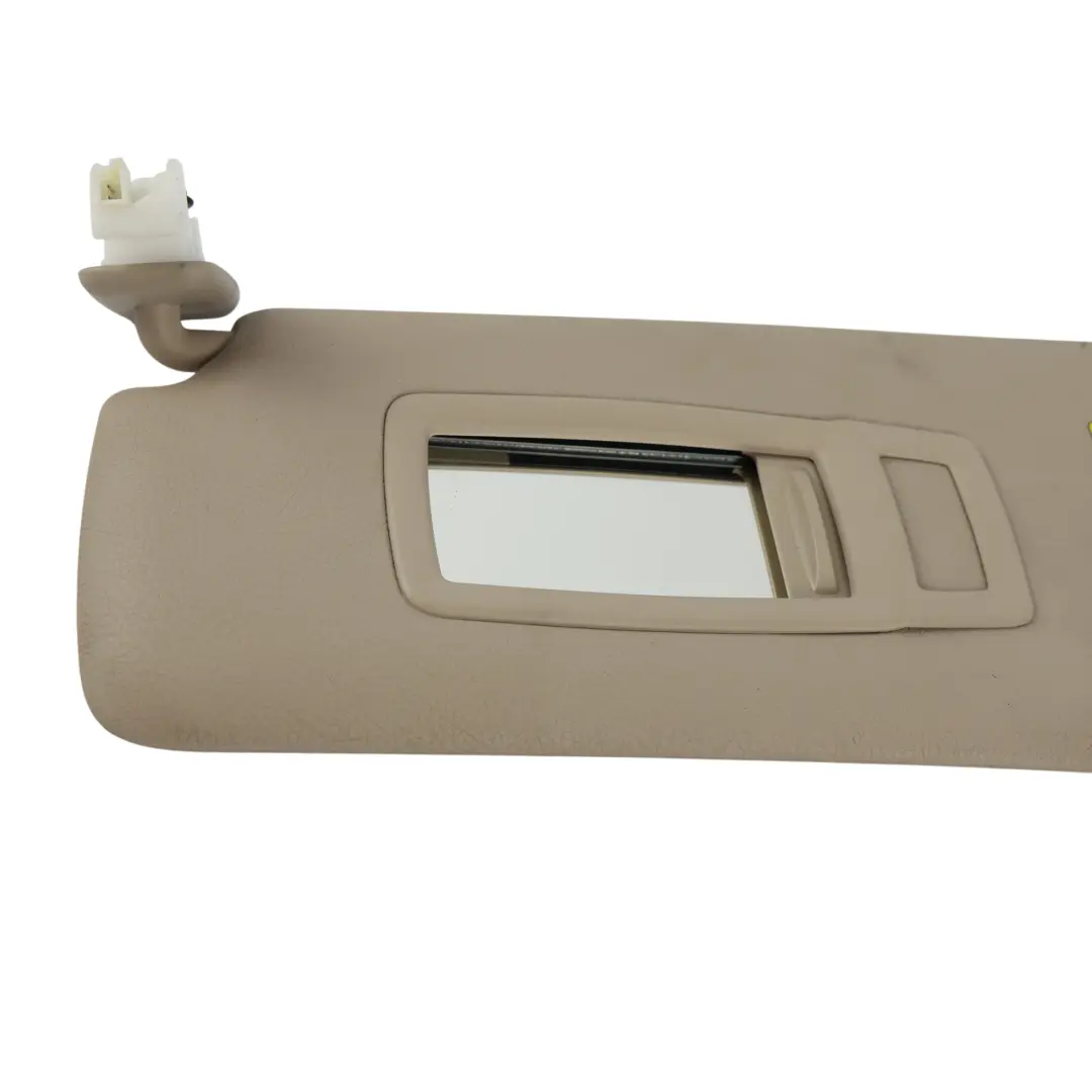 BMW F30 F31 F32 F34 F36 Sun Visor Panel Cover Trim Left N/S Oyster - SKU 7419307-2 - Part number 7419307