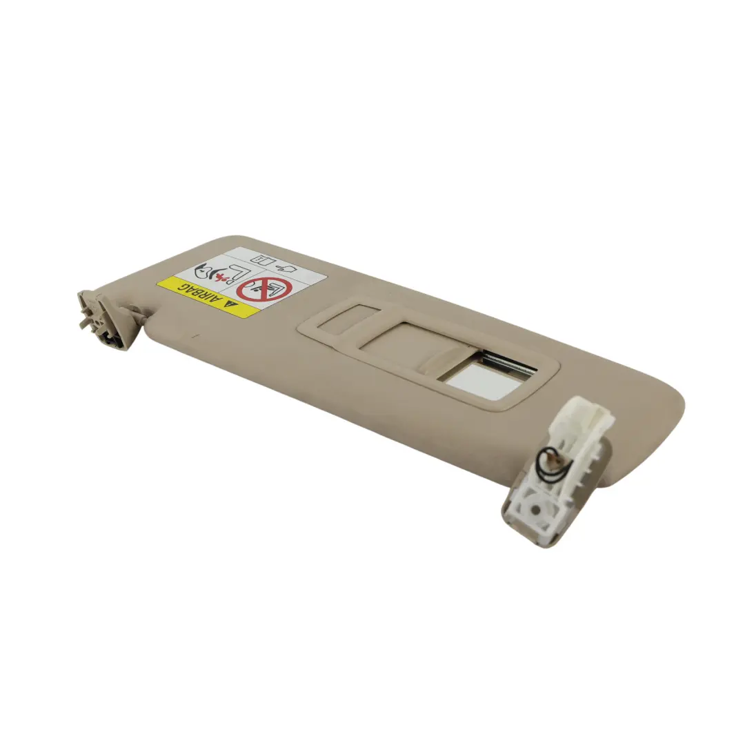 BMW F30 F31 F32 F34 F36 Sonnenblende Abdeckung Verkleidung Links Oyster - SKU 7419307-2 - Teilenummer 7419307