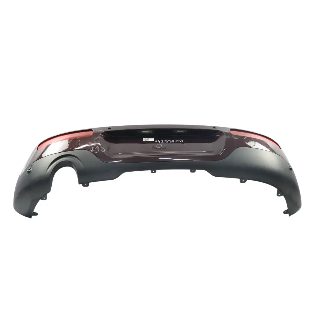 Bumper Trim Panel Covering Pure Burgundy Metallic - C2C to Mini Clubman F54 Rear with Part number 7422838 Mini Clubman F54 Rear Bumper Trim Panel Covering Pure Burgundy Metallic - C2C - SKU 7422838-PBU - Part number 7422838