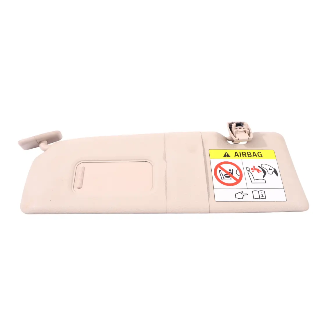 Parasole Specchio Copertura Pannello Sinistro Oyster 7326234 per BMW F22 con numero di parte 7423371 BMW F22 Parasole Specchio Copertura Pannello Sinistro Oyster 7326234 - SKU 7423371 - Numero di parte 7423371