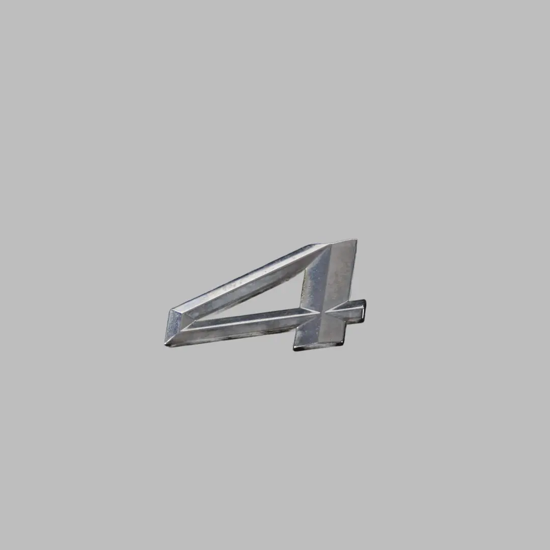 BMW F32 LCI F33 F36 Rear Trunk Boot 440I Emblem Badge Chrome Lettering - SKU 7423949 - Part number 7423949