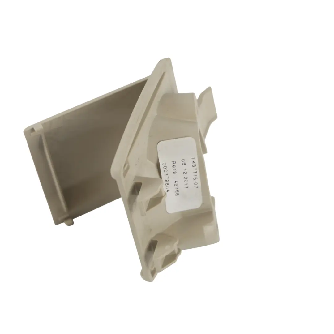 BMW G01 G31 G32 Soporte Red Compartimento Equipaje Marfil Izquierdo - SKU 7437715 - Número de pieza 7437715