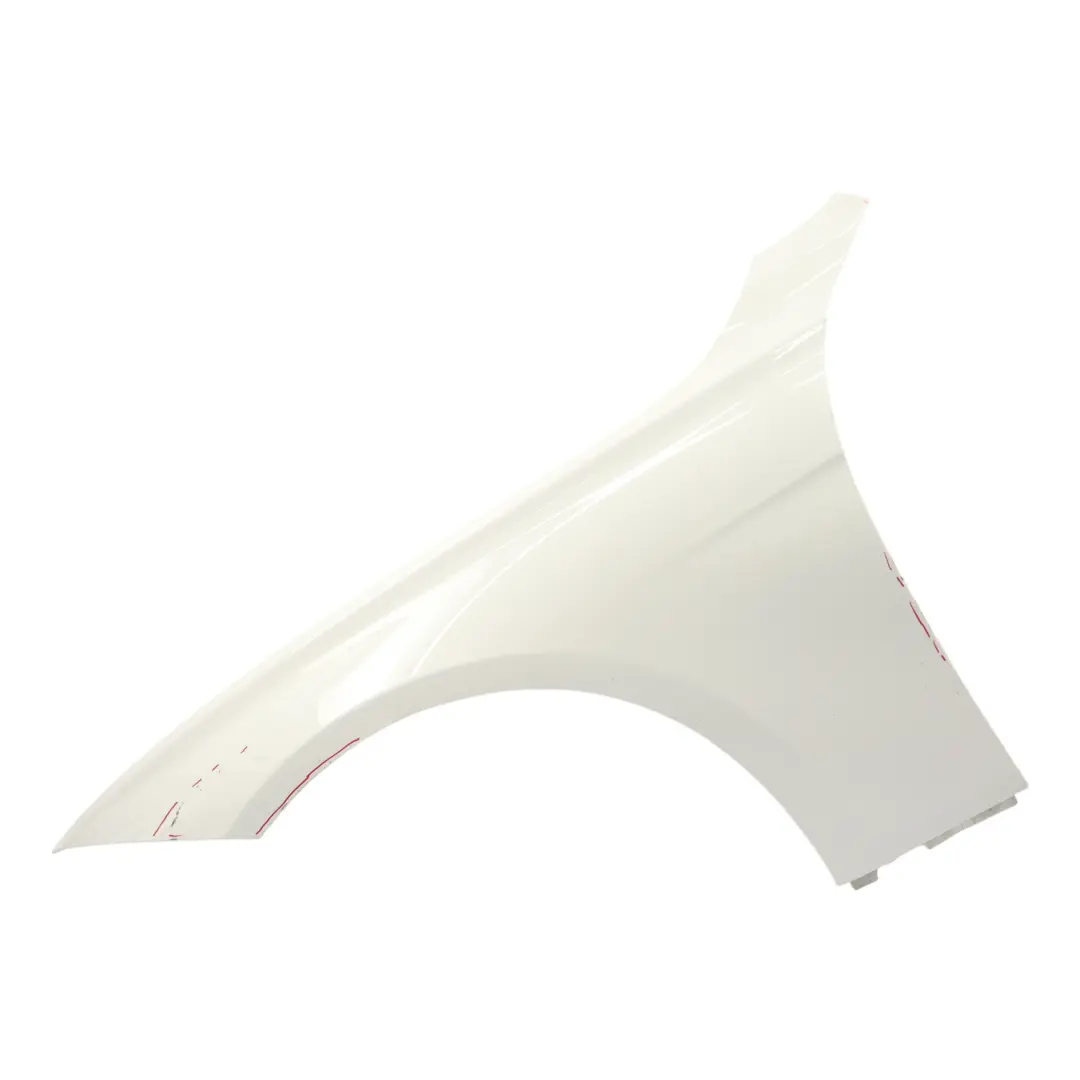 BMW F30 Błotnik Lewy Przedni Alpinweiss 3 Biały - 300 - SKU 7438439-AW2 - Numer Części 7438439