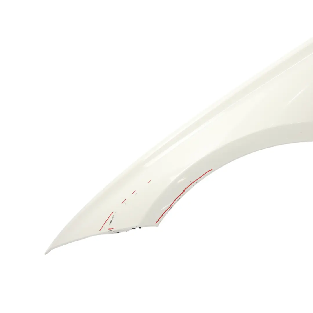 BMW F30 Side Wing Panel Fender F31 Front Left N/S Alpinweiss Alpine White - 300 - SKU 7438439-AW2 - Part number 7438439