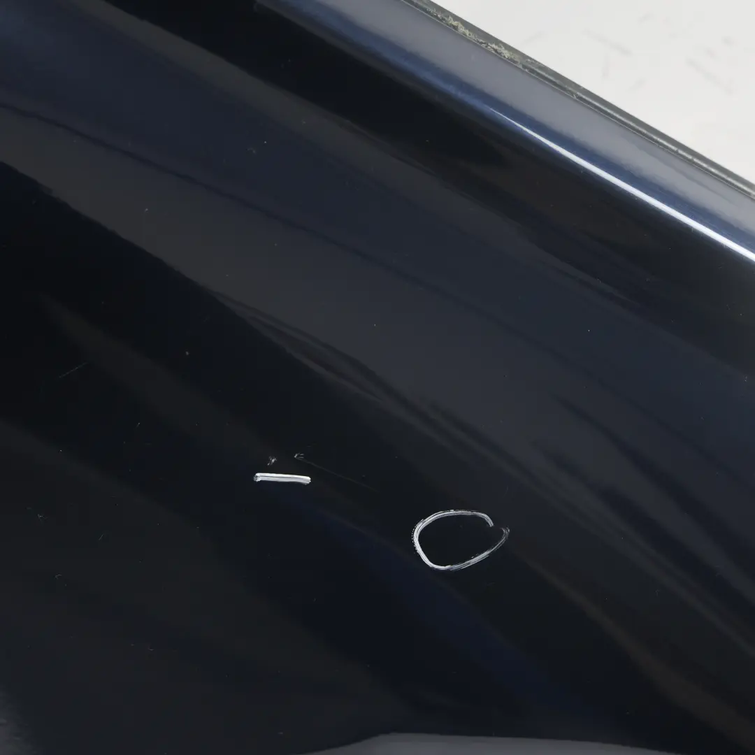 BMW F30 F31 Guardabarros Delantero Derecho Exterior Azul Imperial - A89 - SKU 7438440-IBB - Número de pieza 7438440