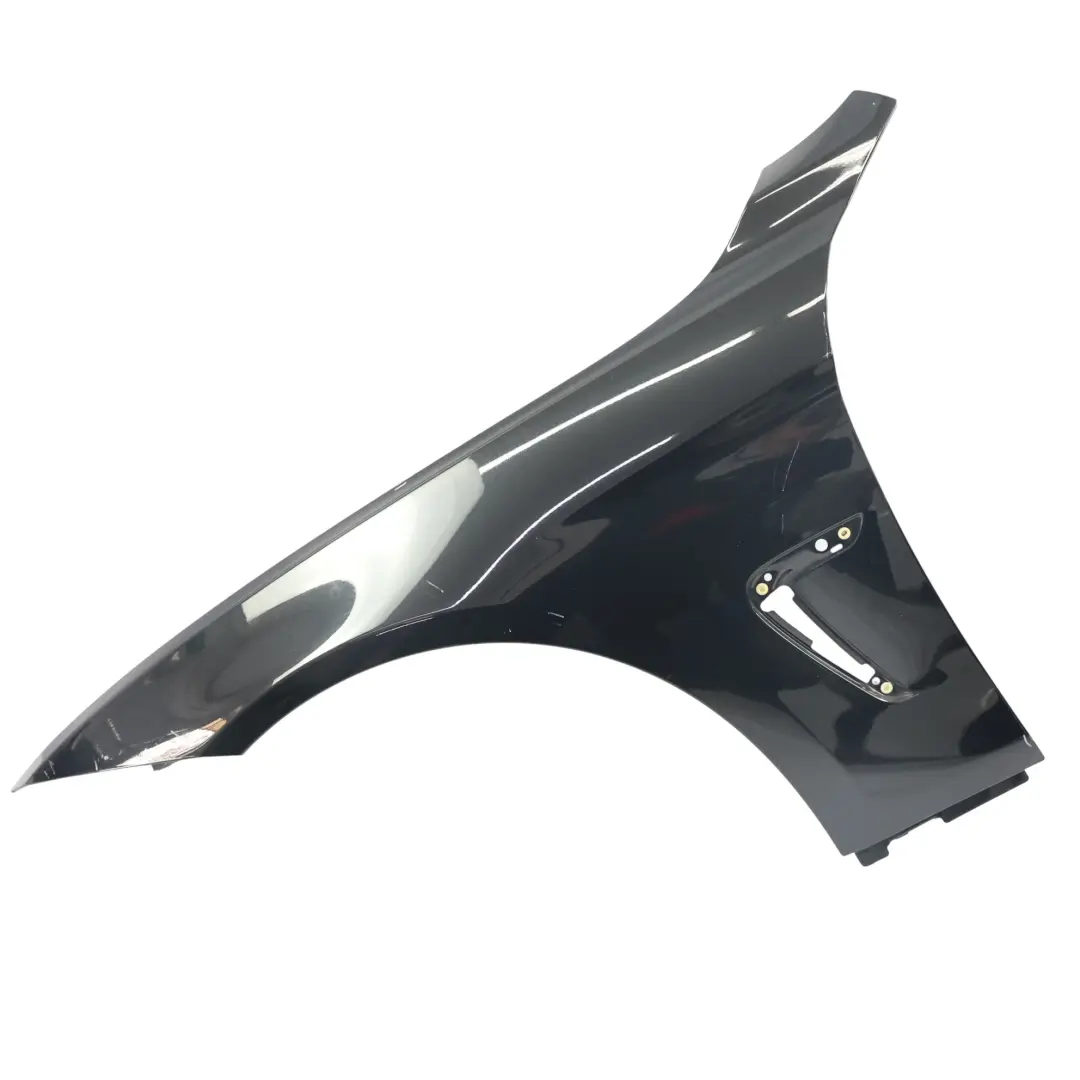 BMW F32 F33 M Sport Parafango Anteriore Sinistro Nero Zaffiro 475 - SKU 7438441-BS - Numero di parte 7438441