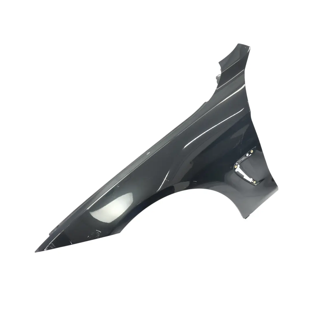 BMW F32 F33 M Sport Aile Garde-Boue Avant Gauche Noir Saphir 475 - SKU 7438441-BS - Numéro de pièce 7438441