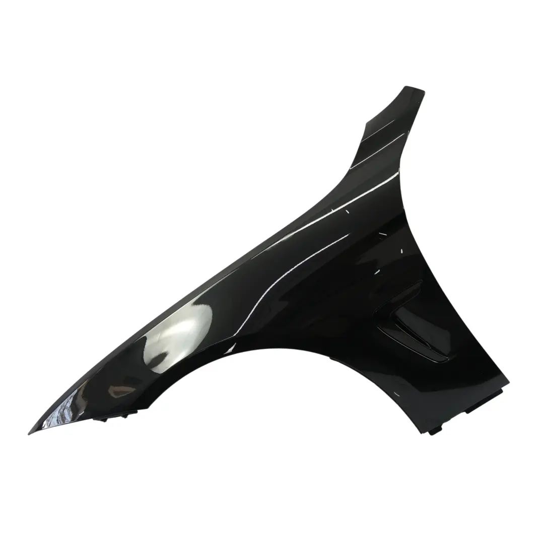 BMW F32 F33 M Sport Błotnik Przedni Lewy Black Sapphire Czarny Metalik 475 - SKU 7438441-BS1 - Numer Części 7438441