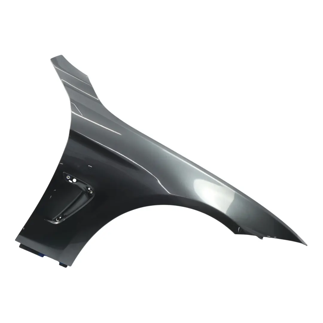Front Right Wing Fender Side Panel O/S Mineral Grau Metallic - B39 to BMW F32 F36 with Part number 7438442 BMW F32 F36 Front Right Wing Fender Side Panel O/S Mineral Grau Metallic - B39 - SKU 7438442-MG - Part number 7438442