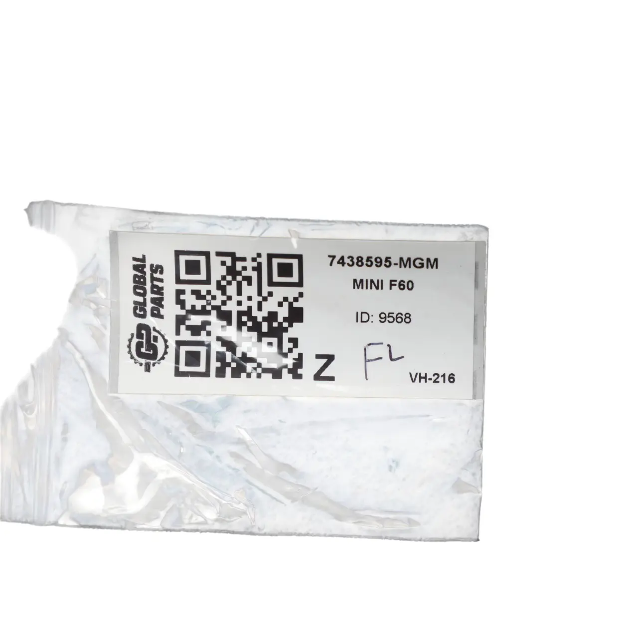 Mini F60 Countryman Front Door Left N/S Moonwalk Grey Metallic - B71