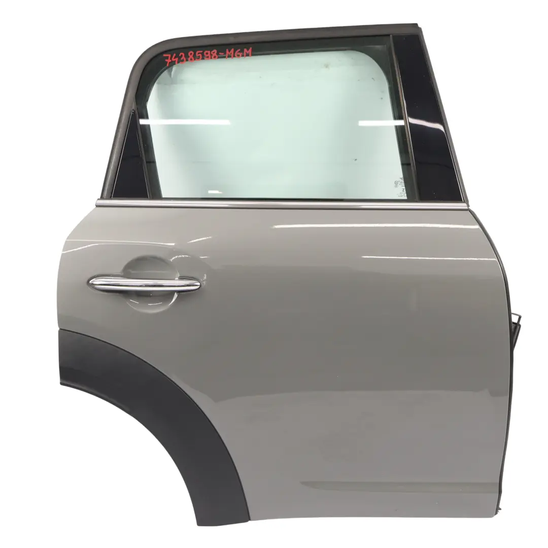 Puerta Trasera Derecha Gris Moonwalk Metallic B71 para Mini F60 Countryman con número de pieza 7438598 Mini F60 Countryman Puerta Trasera Derecha Gris Moonwalk Metallic B71 - SKU 7438598-MGM - Número de pieza 7438598