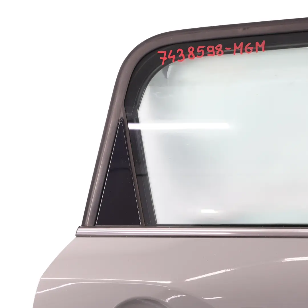 Puerta Trasera Derecha Gris Moonwalk Metallic B71 para Mini F60 Countryman con número de pieza 7438598 Mini F60 Countryman Puerta Trasera Derecha Gris Moonwalk Metallic B71 - SKU 7438598-MGM - Número de pieza 7438598