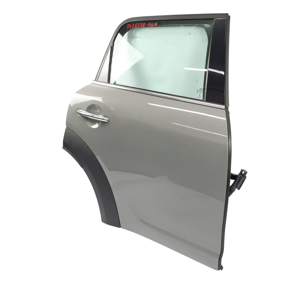 Mini F60 Countryman Rear Door Right O/S Moonwalk Grey Metallic - B71 - SKU 7438598-MGM - Part number 7438598