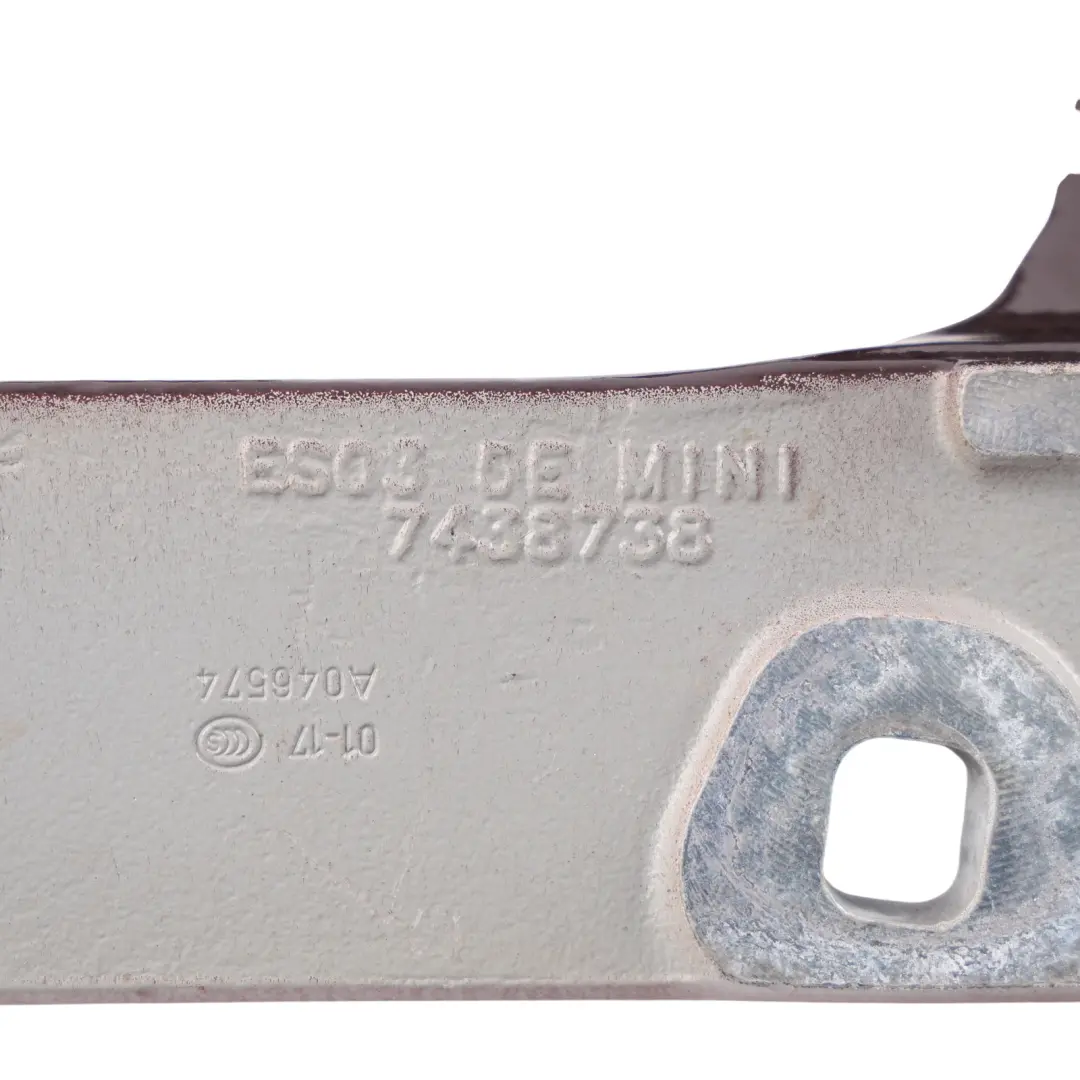 Trunk Hinge Split Boot Doors Rear Right O/S Pure Burgundy C2C to Mini F54 with Part number 7438738 Mini F54 Trunk Hinge Split Boot Doors Rear Right O/S Pure Burgundy C2C - SKU 7438738-PBU - Part number 7438738