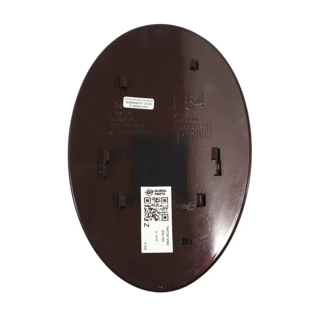 Sportello Tappo Carburante 7358165 Bordeaux Metallizzato per Mini Clubman F54 con numero di parte 7447397 Mini Clubman F54 Sportello Tappo Carburante 7358165 Bordeaux Metallizzato - SKU 7447397-PBU - Numero di parte 7447397