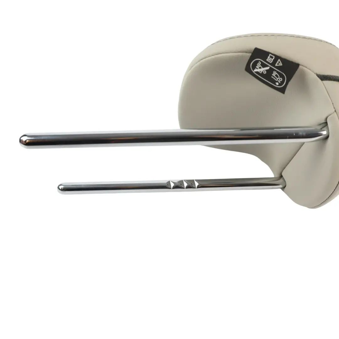 Mini F60 Reposacabezas Cuero Asiento Trasero Izquierdo Derecho Gris - SKU 7454968 - Número de pieza 7454968