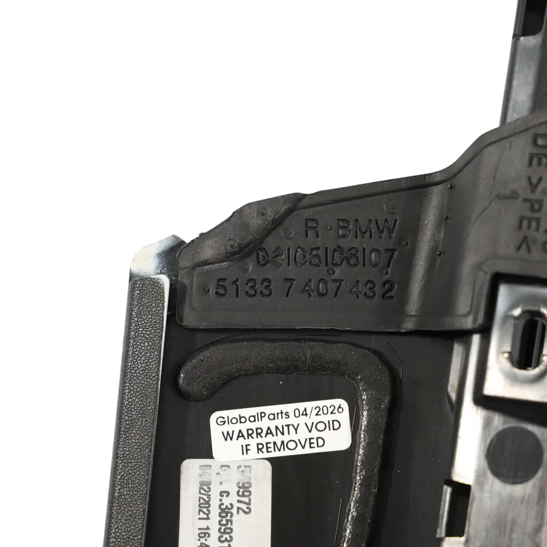 BMW G20 B-Säulen Außenverkleidung Shadow Line Vorne Links - SKU 7465138 - Teilenummer 7465137