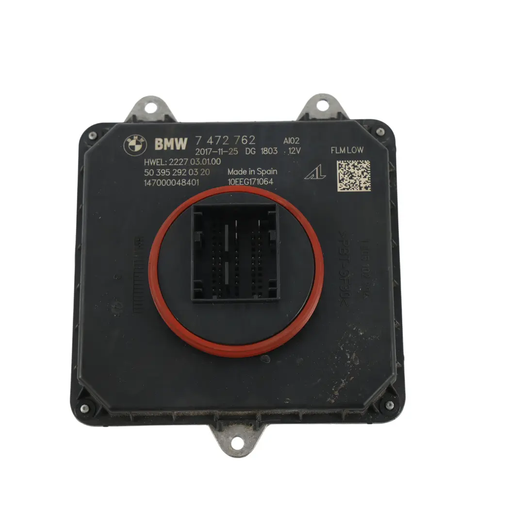 Sterownik Modułu Lamp LED do BMW G01 G02 G11 G12 G30 G31 G32 F90 o numerze 7472762 BMW G01 G02 G11 G12 G30 G31 G32 F90 Sterownik Modułu Lamp LED - SKU 7472762 - Numer Części 7472762
