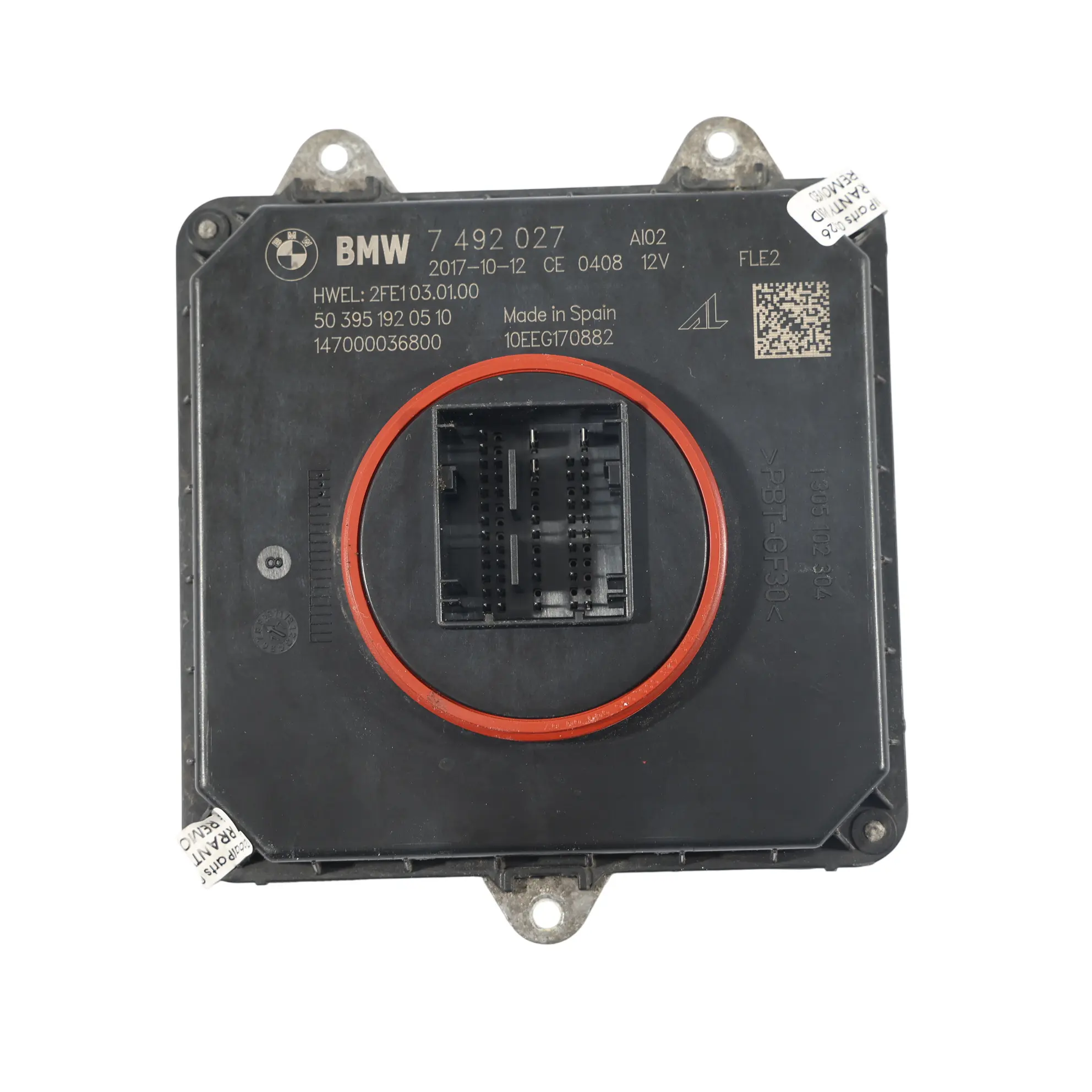 BMW M4 F82 F83 Modulo Controllo Faro LED Adattivo 7492027