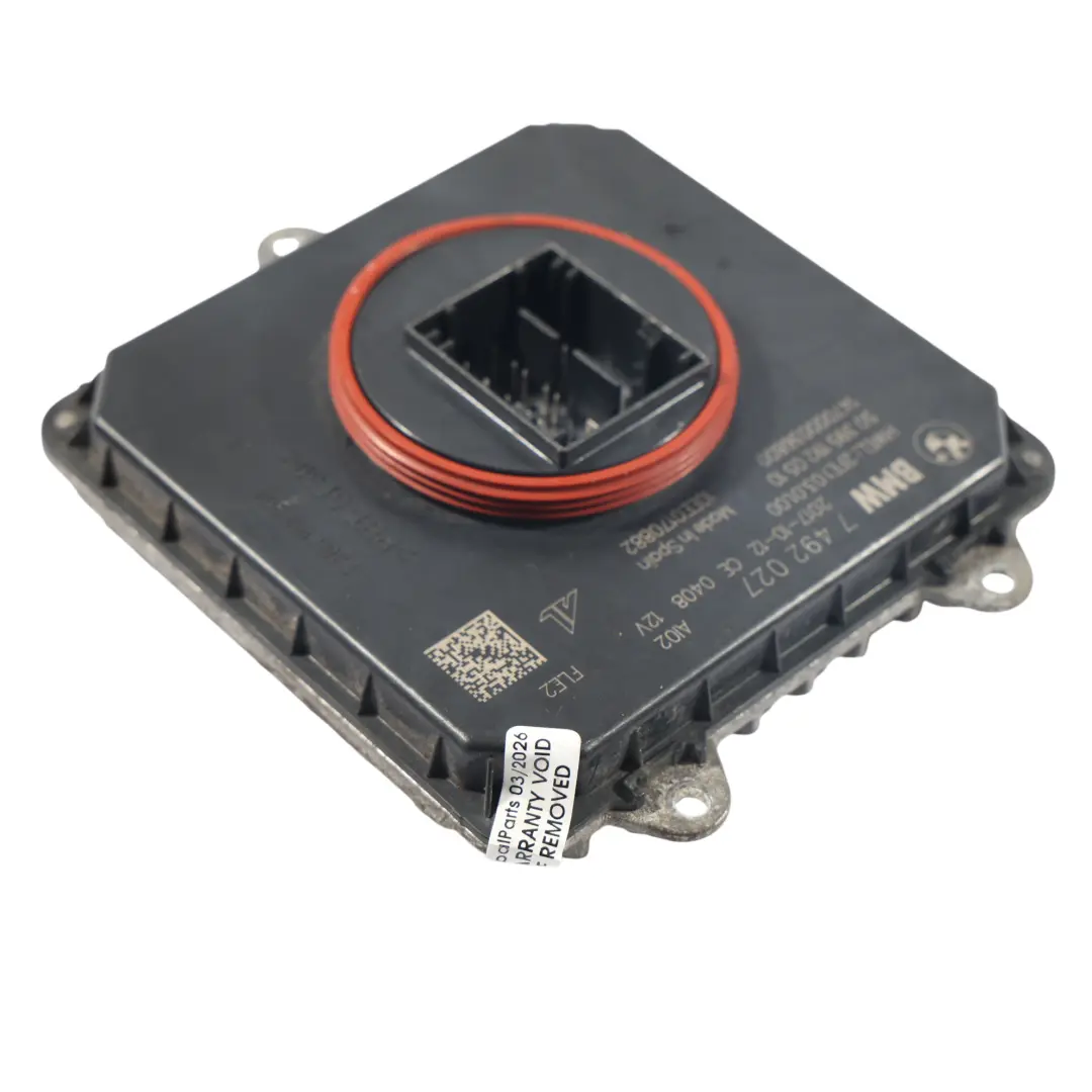 Módulo Control Faro LED Adaptativo para BMW M4 F82 F83 con número de pieza 7492027 BMW M4 F82 F83 Módulo Control Faro LED Adaptativo - SKU 7492027 - Número de pieza 7492027