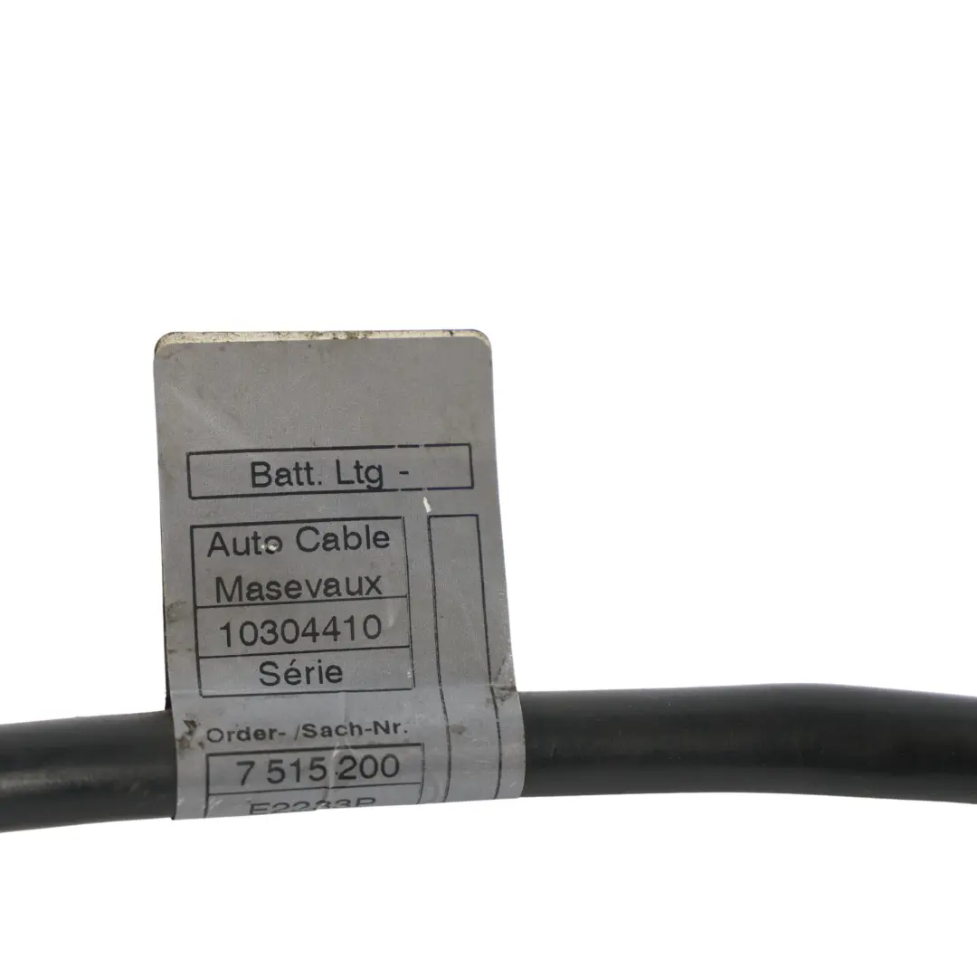 Cable de la Batterie Minus 1242 pour Mini Cooper R50 R52 R53 à propos du numéro de pièce 7515200 Mini Cooper R50 R52 R53 Cable de la Batterie Minus 1242 - SKU 7515200 - Numéro de pièce 7515200
