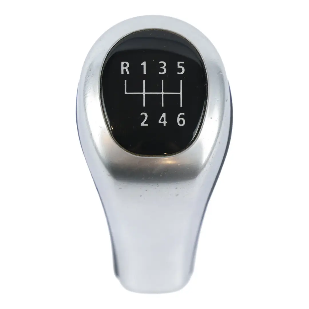 BMW X1 E84 E90 E91 Gear Shift Knob Lever Cover Black Silver 6-Speed - SKU 7531232 - Part number 7531232